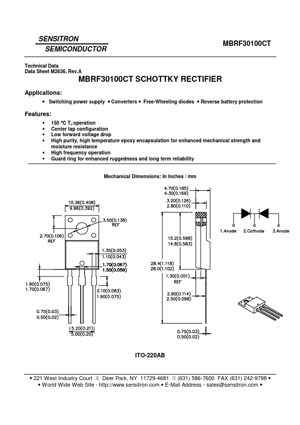 MBRF30100CT