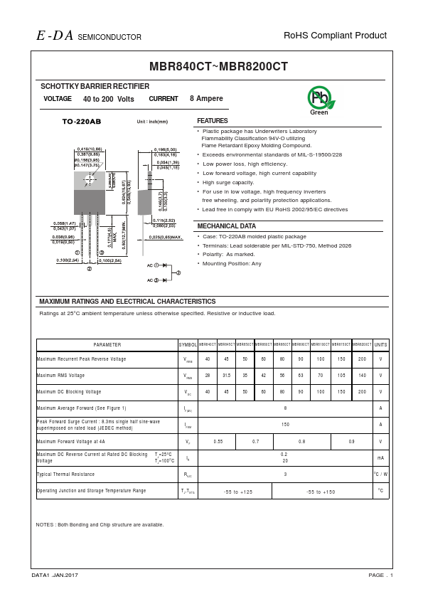 MBR860CT