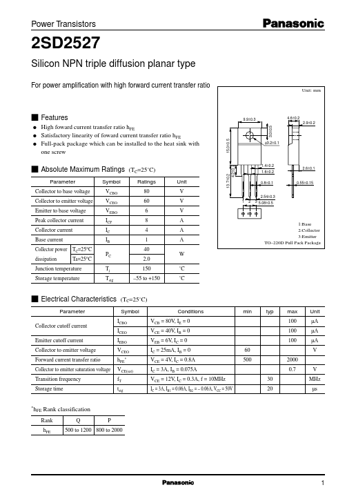 2SD2527