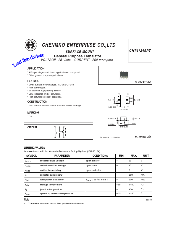 CHT4124SPT