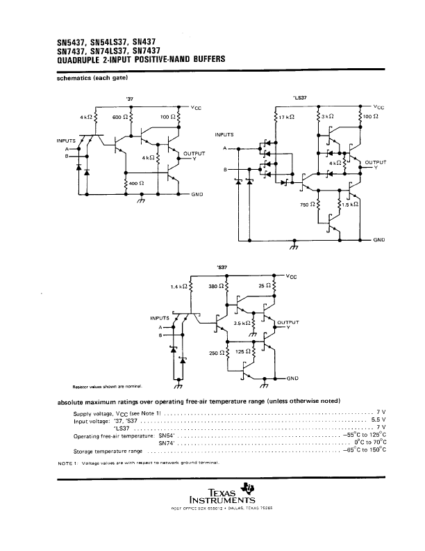 SN7437