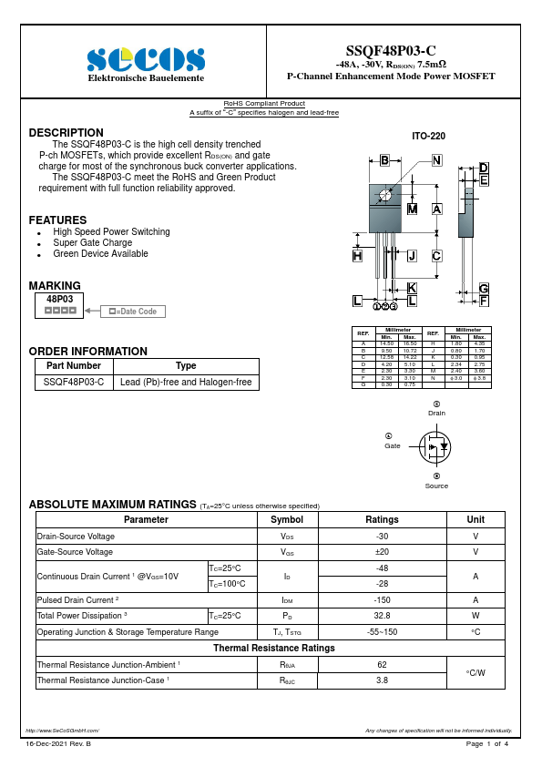 SSQF48P03-C