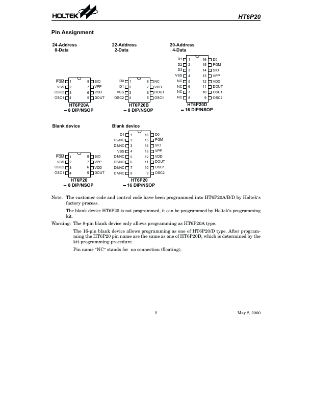 HT6P20