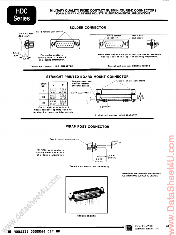 HDC25F6000C50