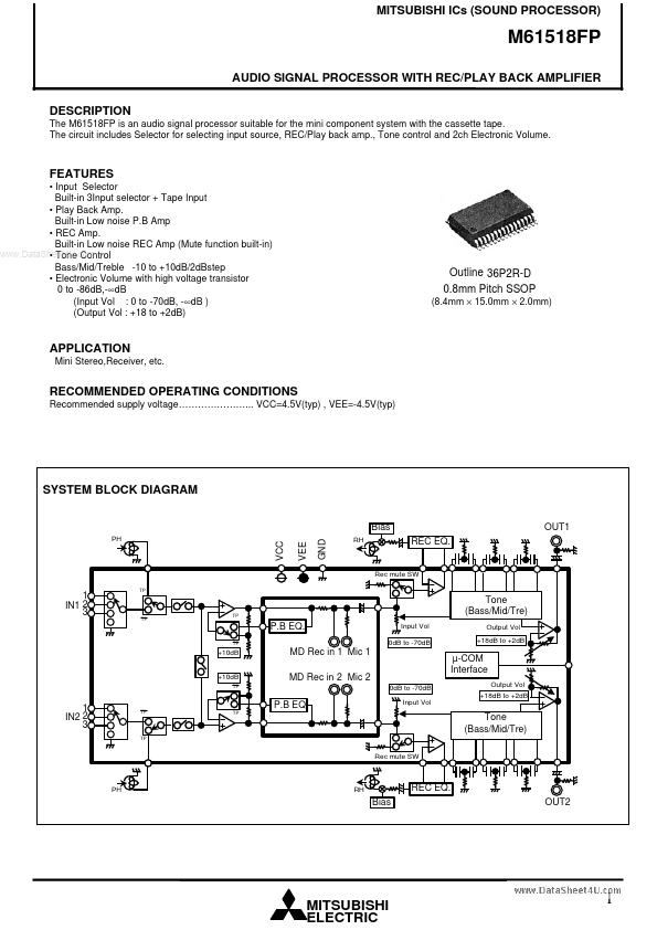 M61518FP