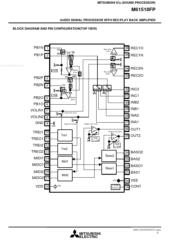 M61518FP