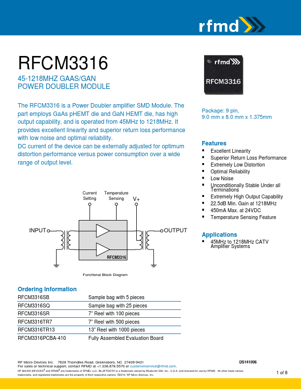 RFCM3316