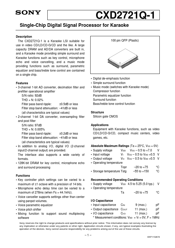 CXD2721Q-1