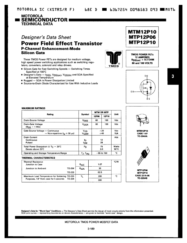 MTM12P10