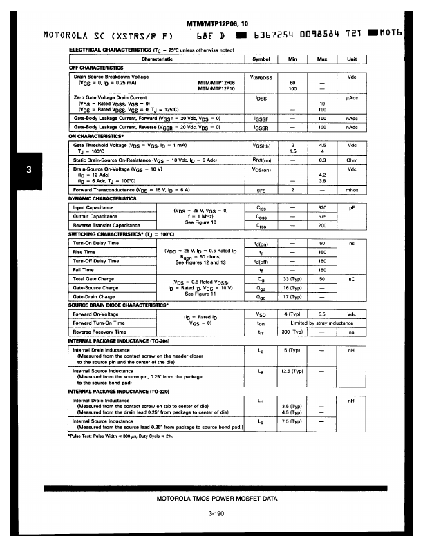 MTM12P10