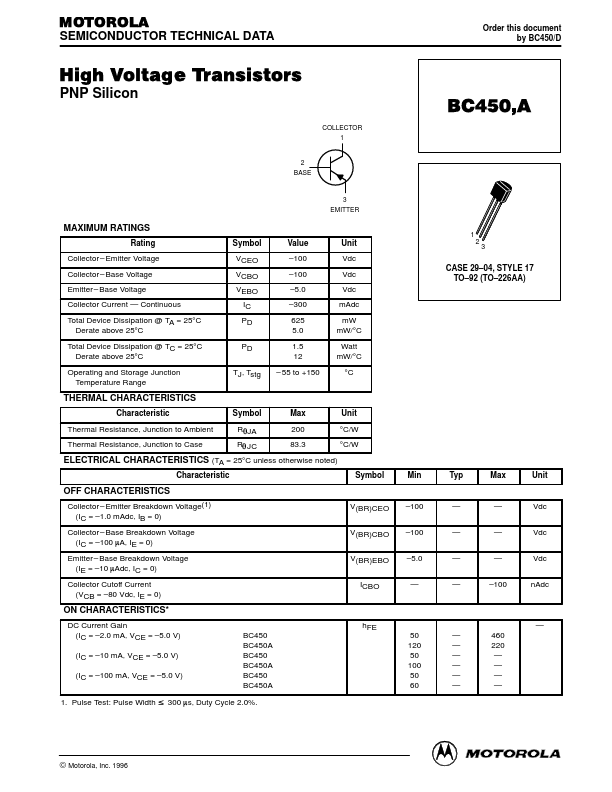 BC450A