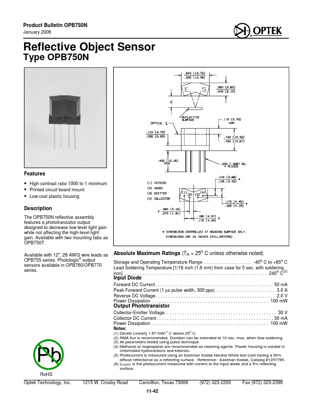 OPB750N