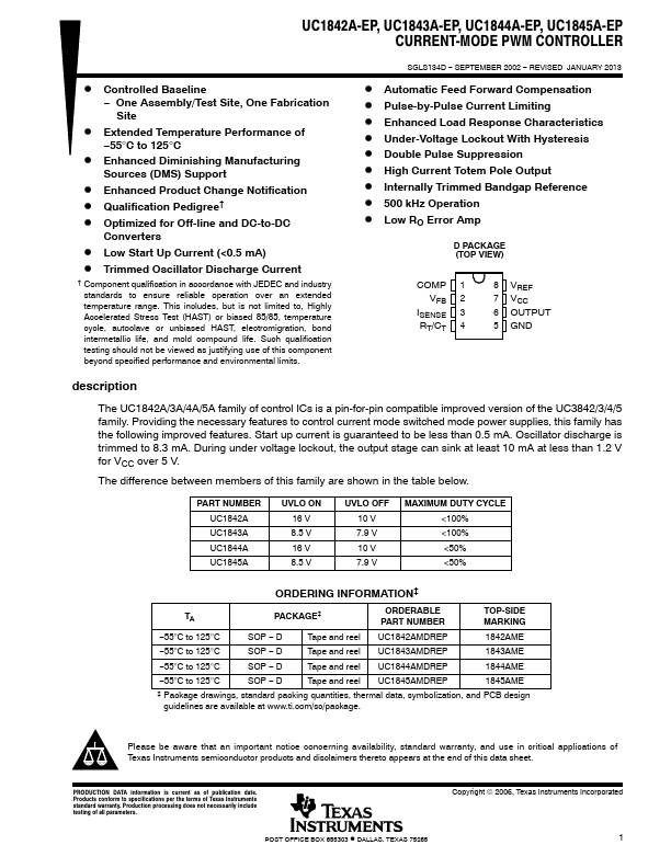 UC1842A-EP