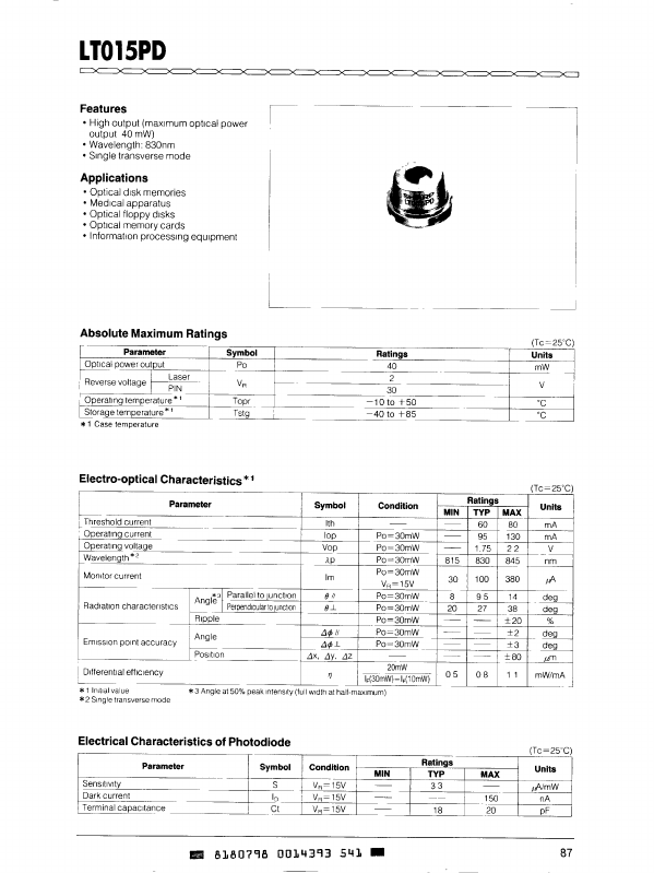 LT015PD