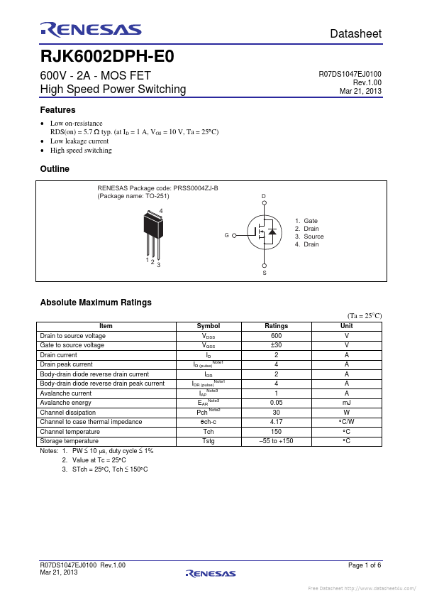 RJK6002DPH-E0