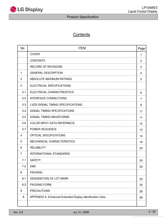 LP154WE3-TLB1