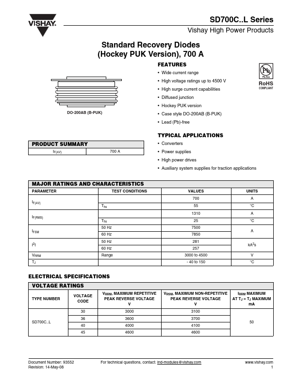 SD700C40L