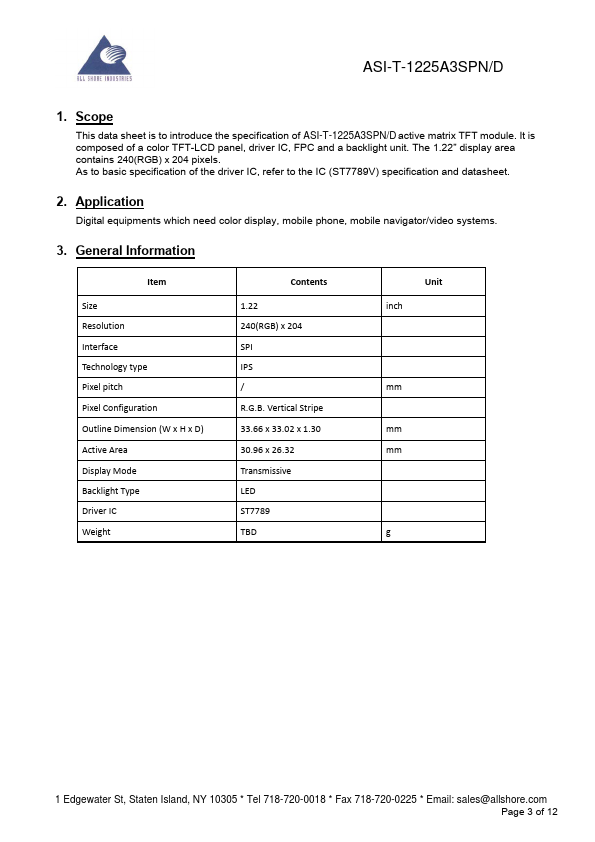 ASI-T-1225A3SPN