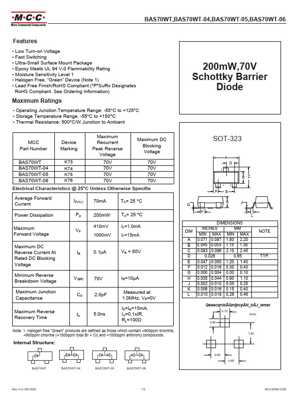 BAS70WT-06