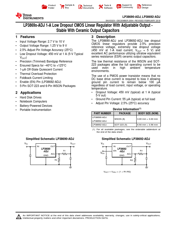 LP38690-ADJ