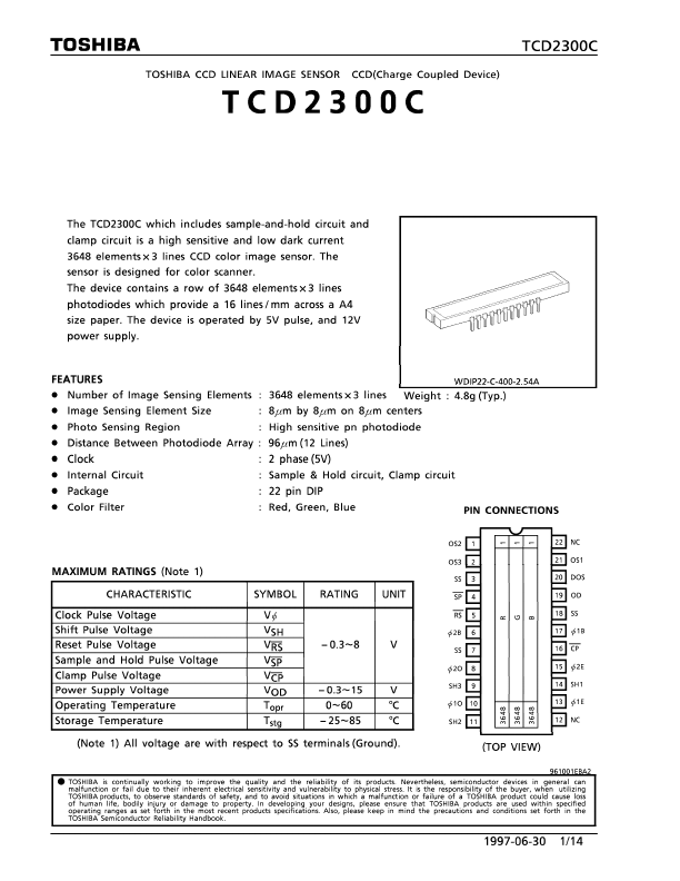 TCD2300C