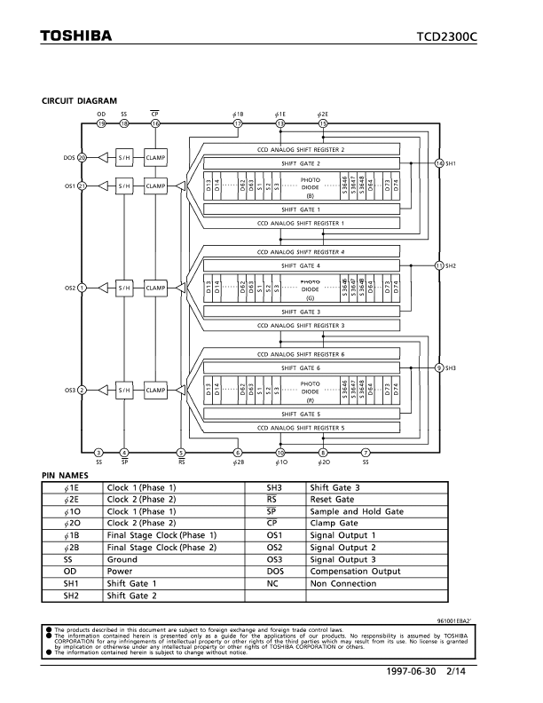 TCD2300C