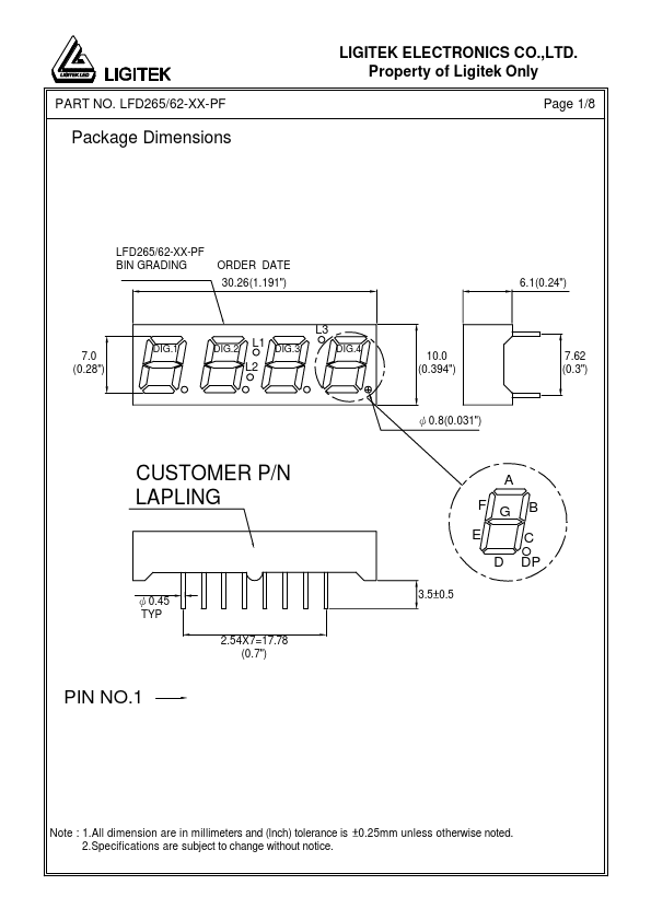 LFD2652-XX-PF