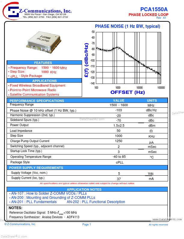 PCA1550A