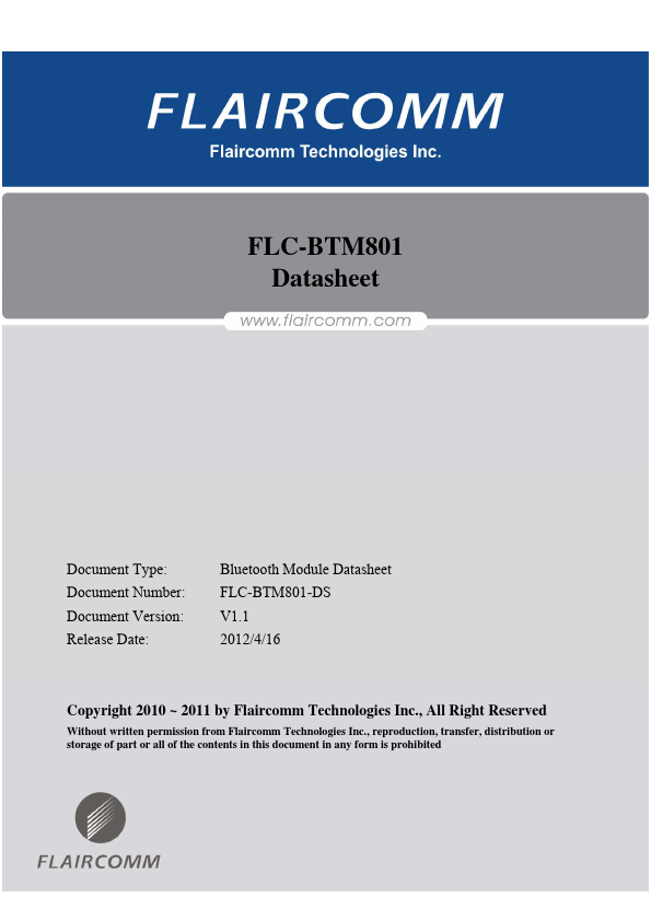 FLC-BTM801