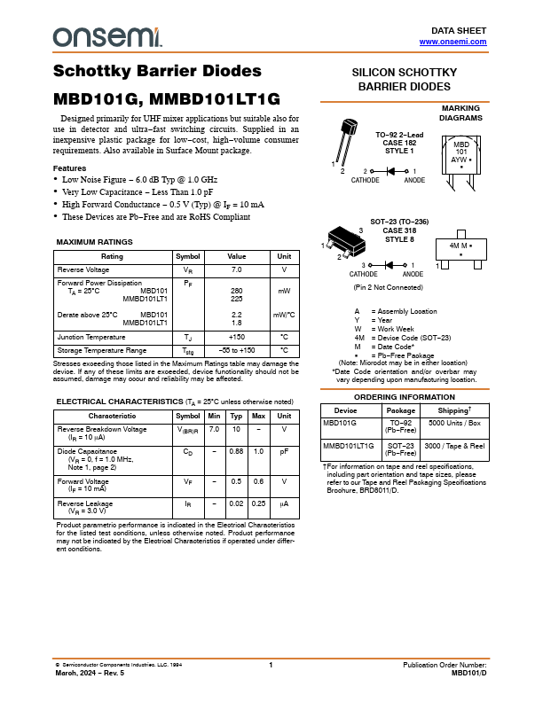 MMBD101LT1G