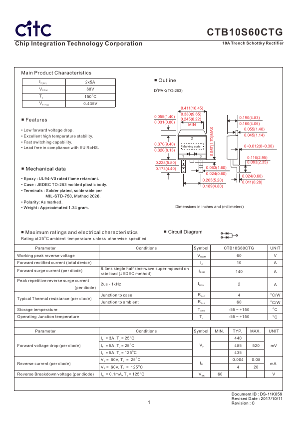 CTB10S60CTG