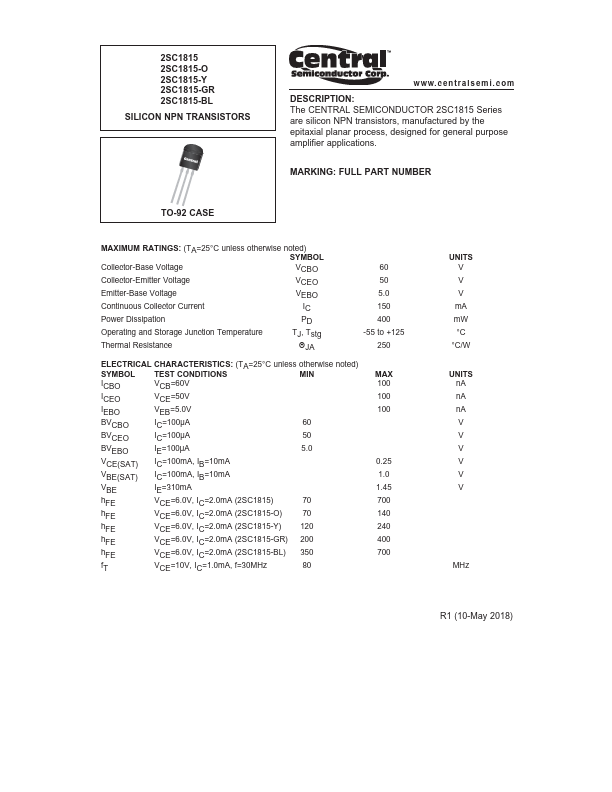 2SC1815-BL