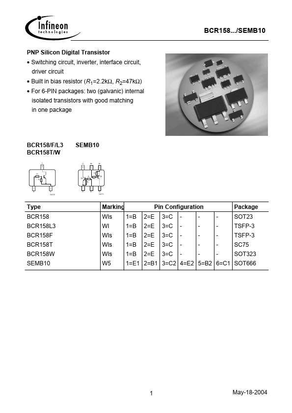 BCR158W