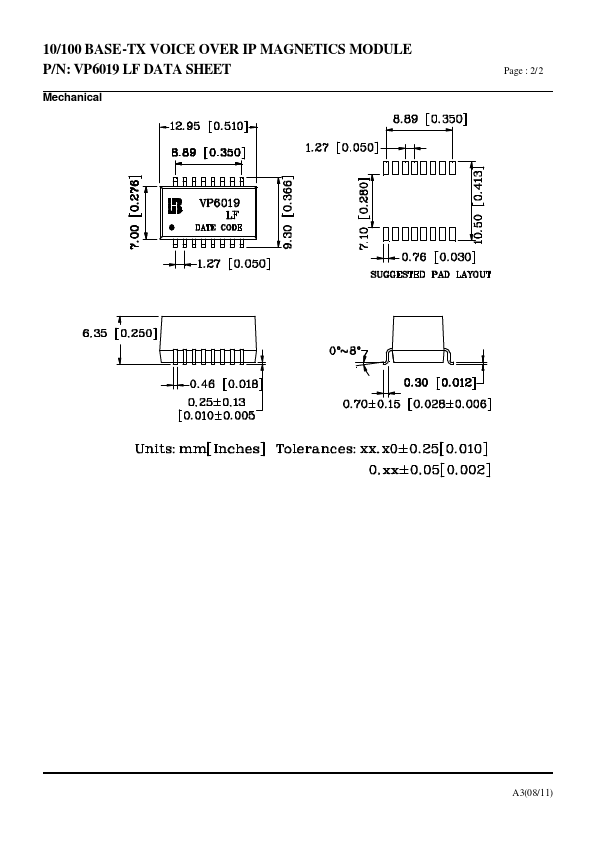 VP6019LF