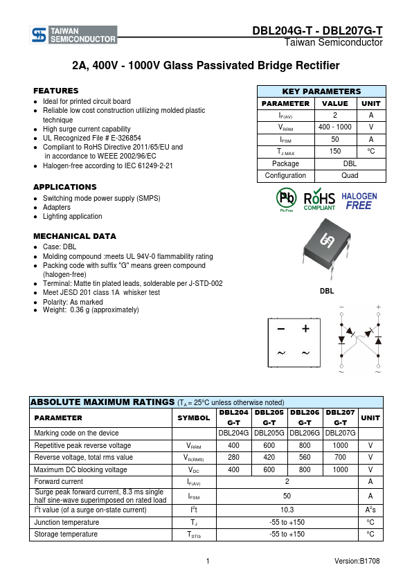 DBL205G-T