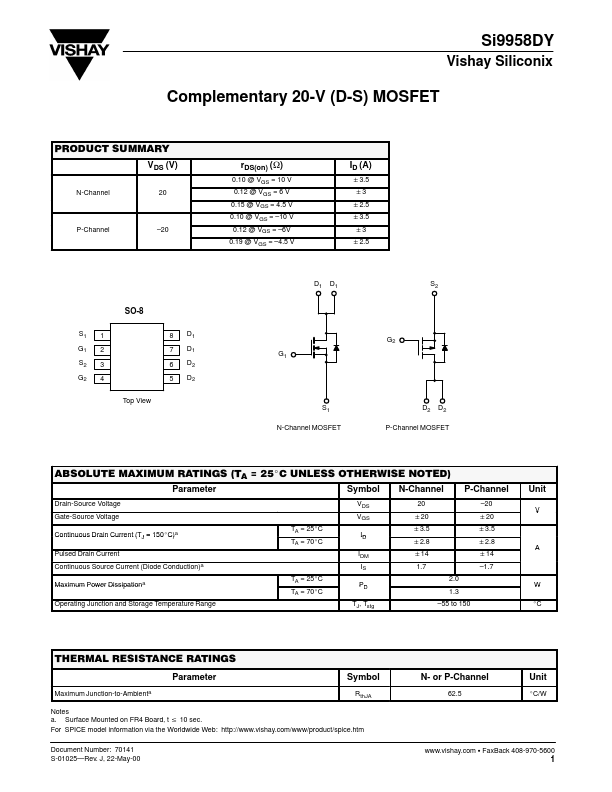 SI9958DY