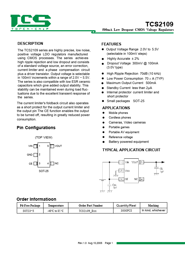 TCS2109