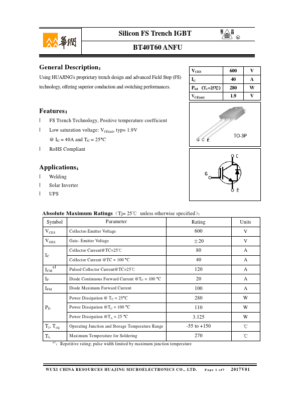 BT40T60ANFU