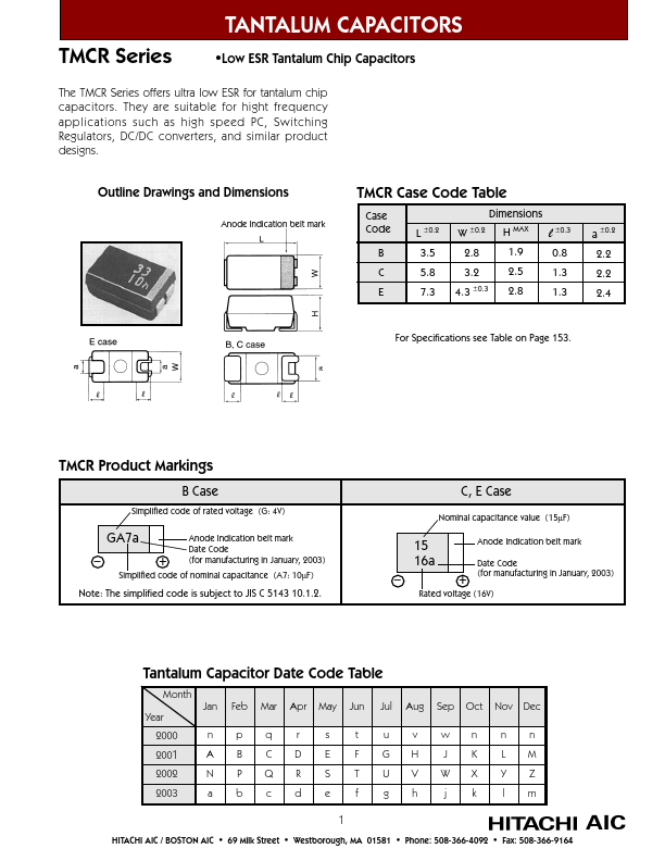 TMCRC1A226KTR