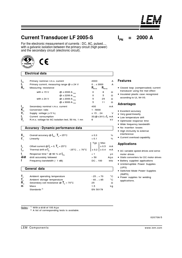 LF2005-S