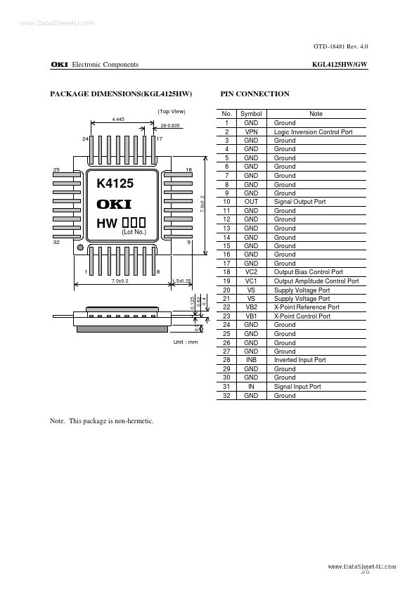 KGL4125HW