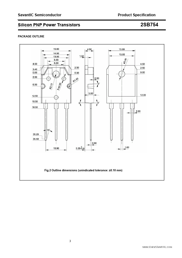 2SB754