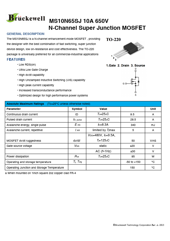 MS10N65SJ