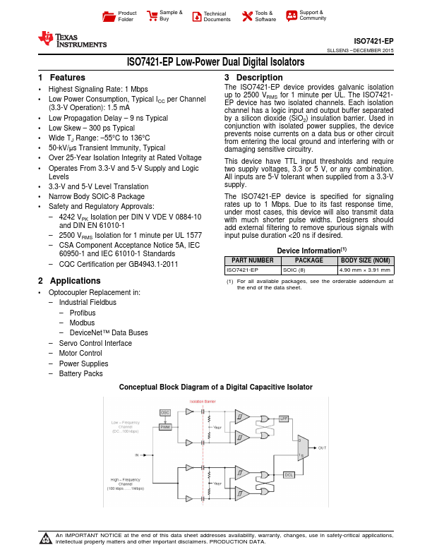 ISO7421-EP