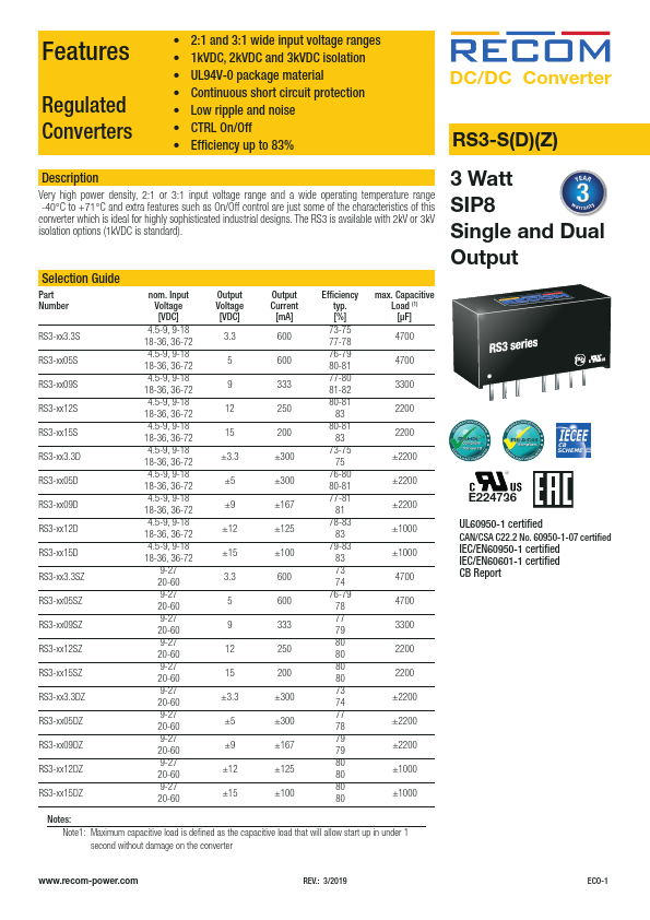 RS3-4805S