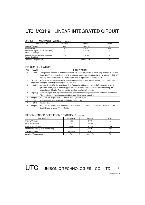 MC3419