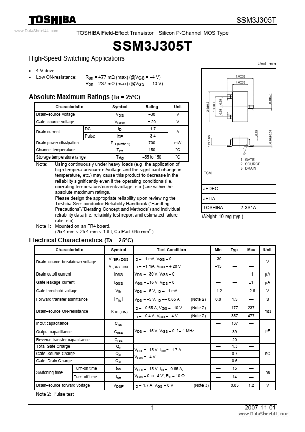 SSM3J305T