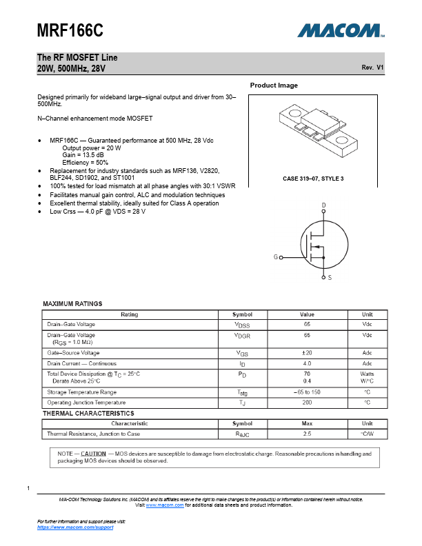 MRF166C