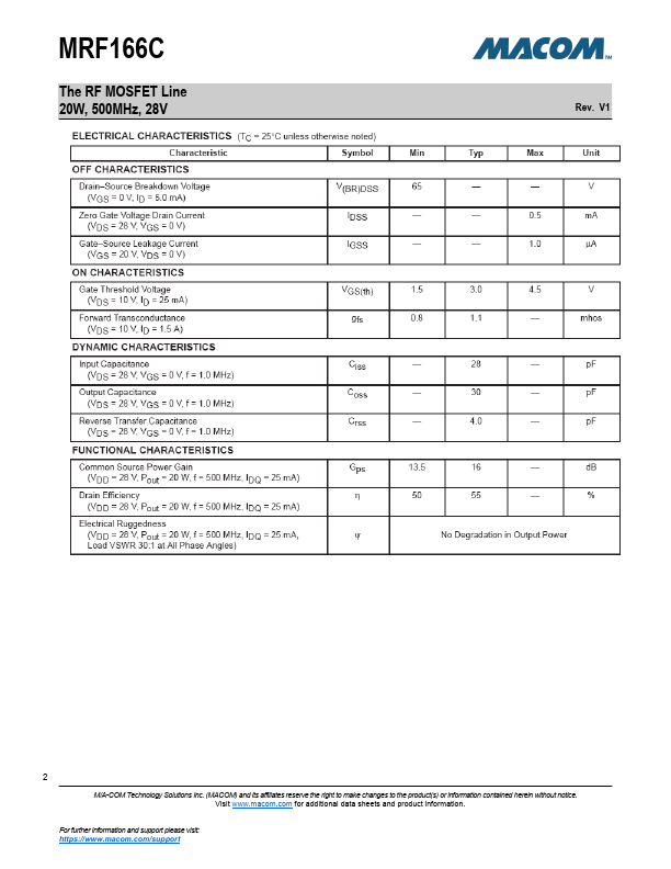 MRF166C