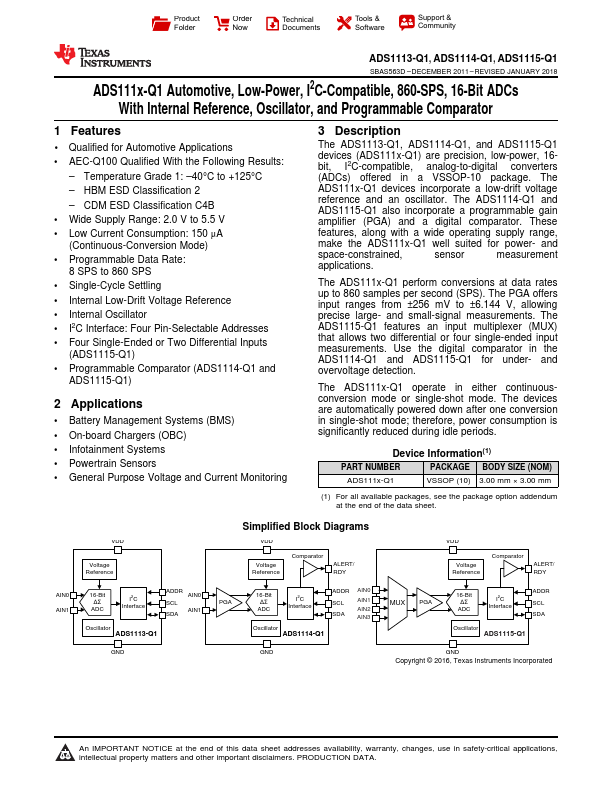 ADS1115-Q1